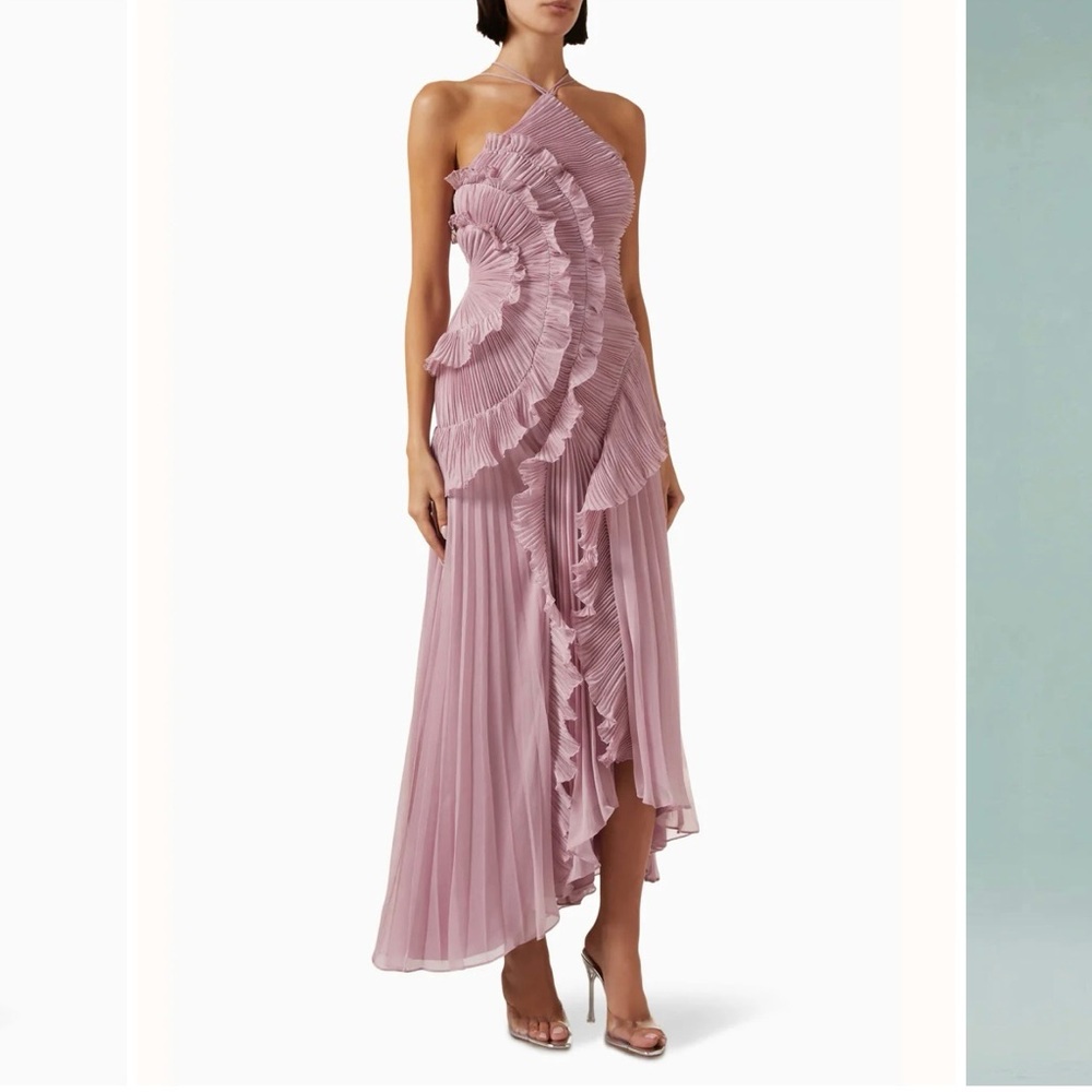 Margovil Boutique Ruffled Women's Dress